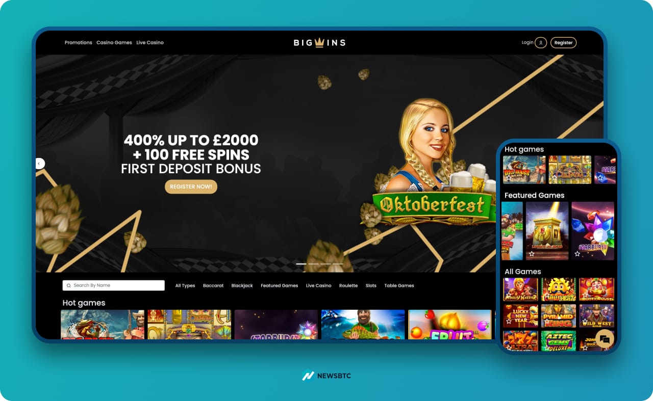 Bigwins Casino Site Review
